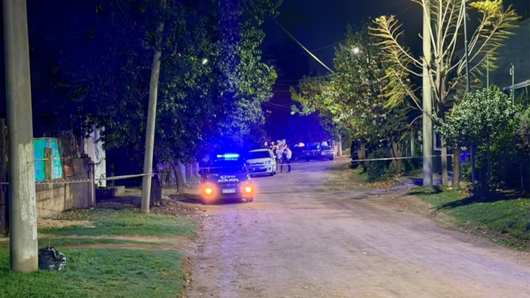 Las imágenes del ataque del pitbull en Villa Allende.