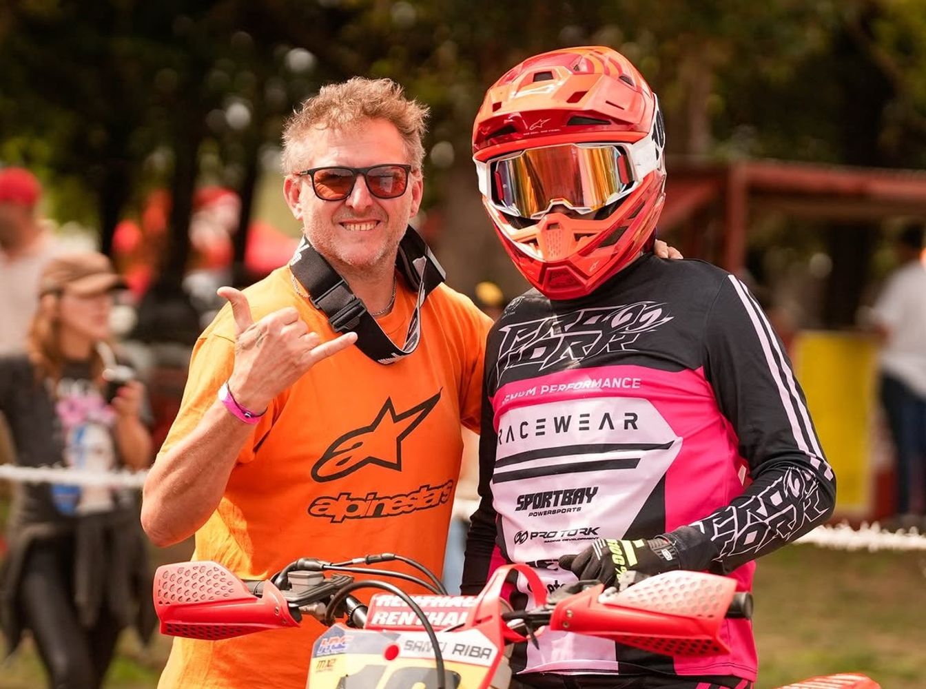 Santino Riba en la fecha del Campeonato Cordobés de MX