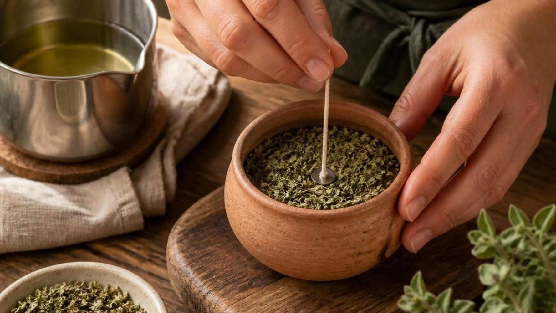La preparación de este repelente natural es muy sencilla.