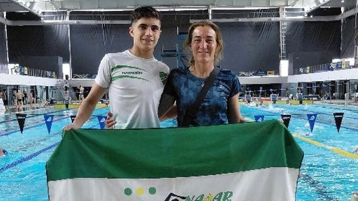 Maximiliano Meubry se metió en el Top Ten en en 200 Libres y 100 Espalda