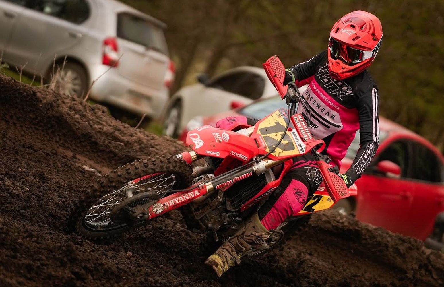 Santino Riba en la fecha del Campeonato Cordobés de MX