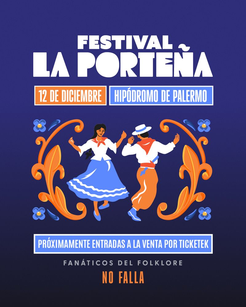Festival La Porteña 2026: cuándo y dónde será, precios de entradas y cómo comprarlas