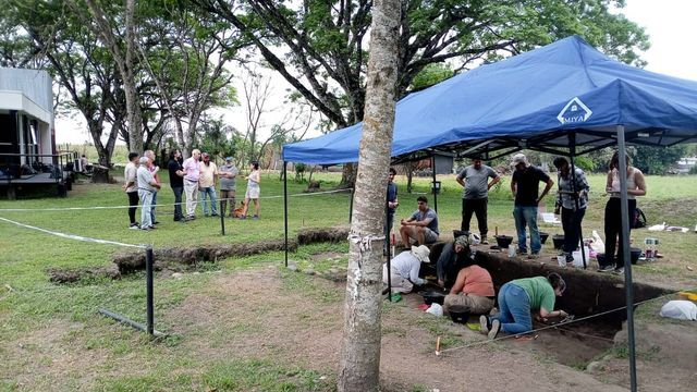 La Cátedra de Práctica de Campo III de Arqueología trabajó en un terreno que, según los documentos de la época, habría pertenecido a Don Juan Rodríguez Florencio.