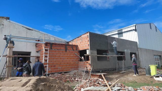 Obras en Escuelas de Tres Arroyos