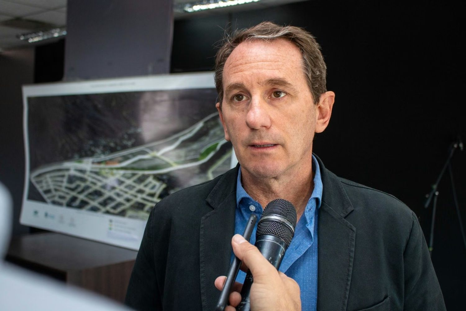 El presidente del Ente Autárquico de Planificación Urbana, Pablo Civetta, aseguró a los usuarios de la RN 9 que “no se cortará el tránsito durante el desarrollo de las tareas”.