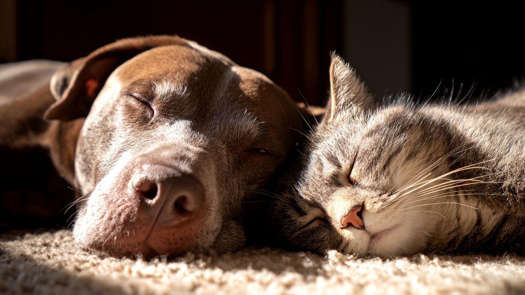 Perro y gato.