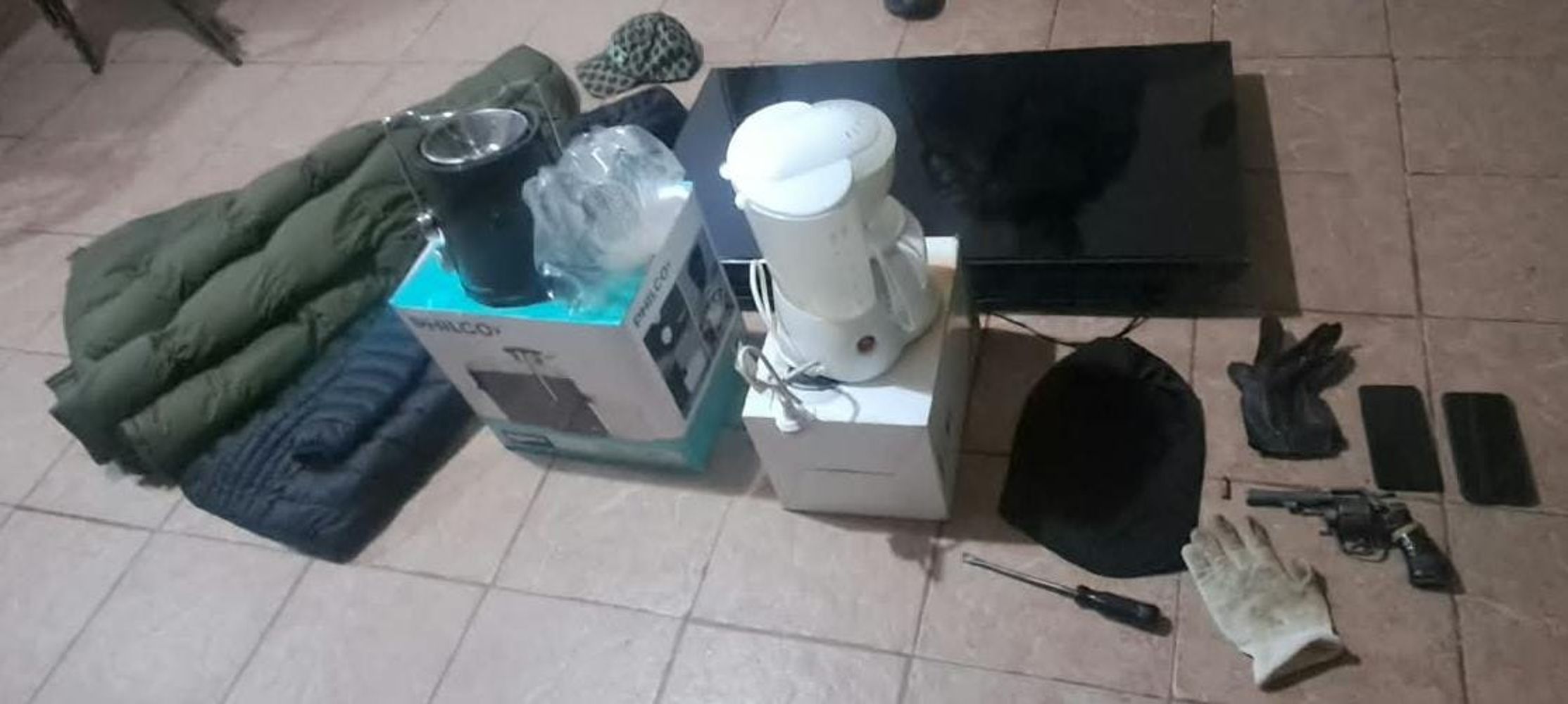 Parte de lo recuperado en barrio Mariano Fragueiro.