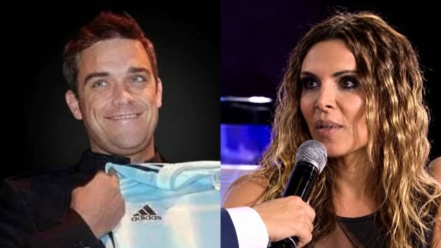 Robbie Williams visitó Argentina en 204 y tuvo un encuentro con Amalia Granata