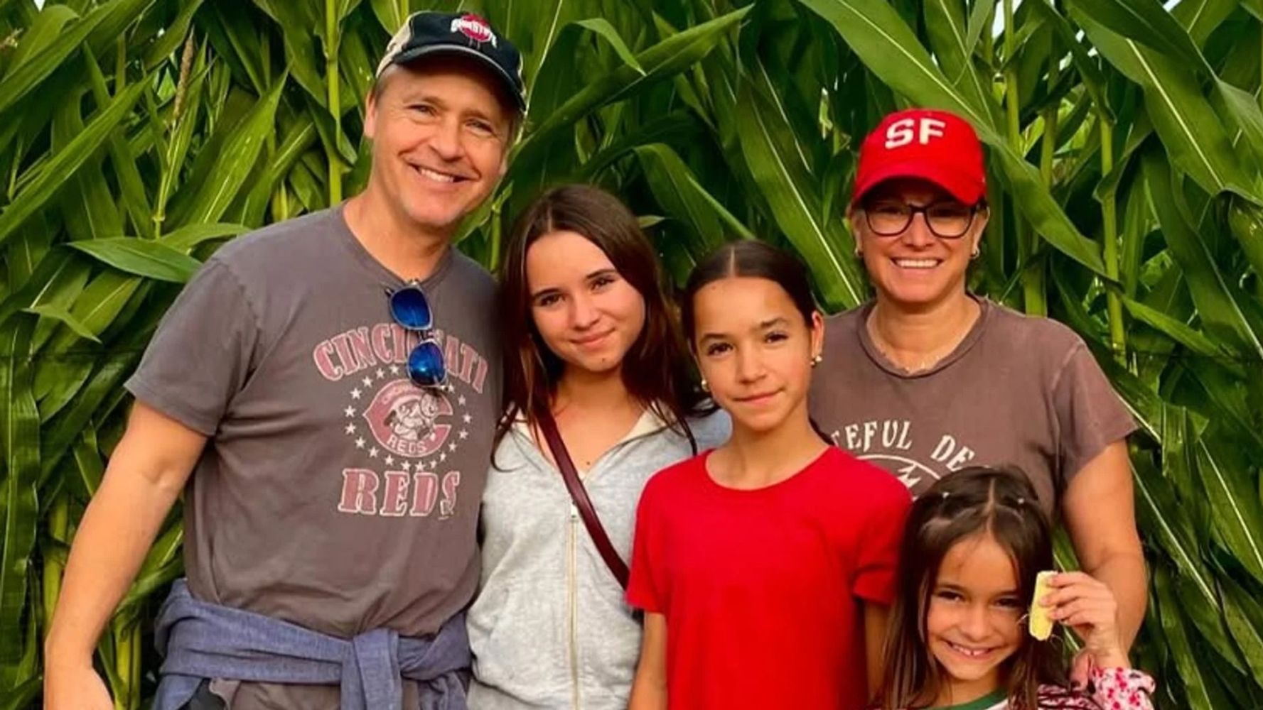 Chad Lowe en una foto familiar.