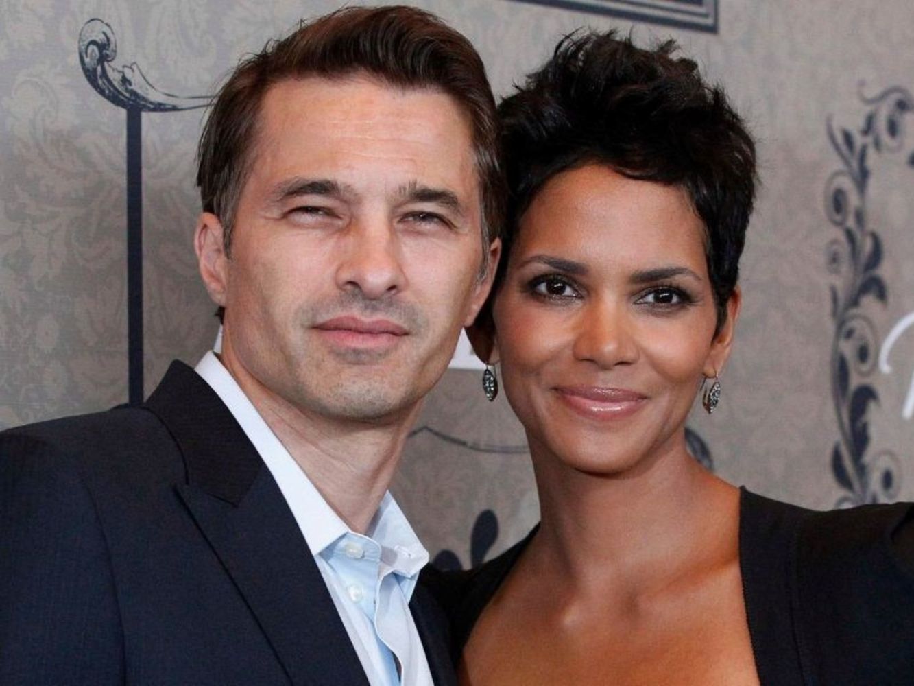 Halle Berry junto a Olivier Martinez.