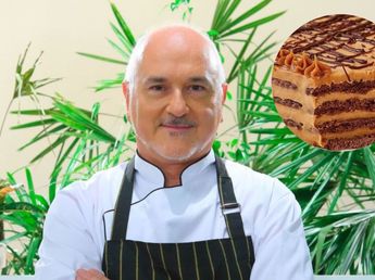 La picante reflexión de Osvaldo Gross, chef pastelero (65 años), sobre la Chocotorta: "La gente cada vez tiene el peor paladar. Odio la chocotorta"