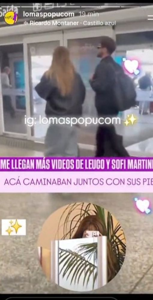 Diego Leuco y Sofi Martínez ¿volvieron?