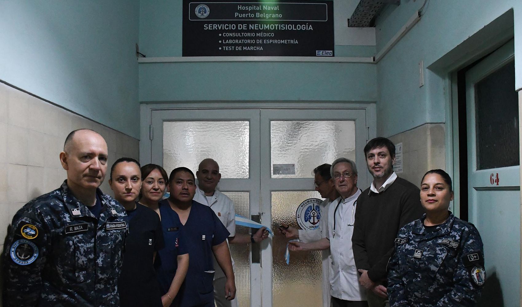 El Hospital Naval recuperó el servicio de Neumotisiología