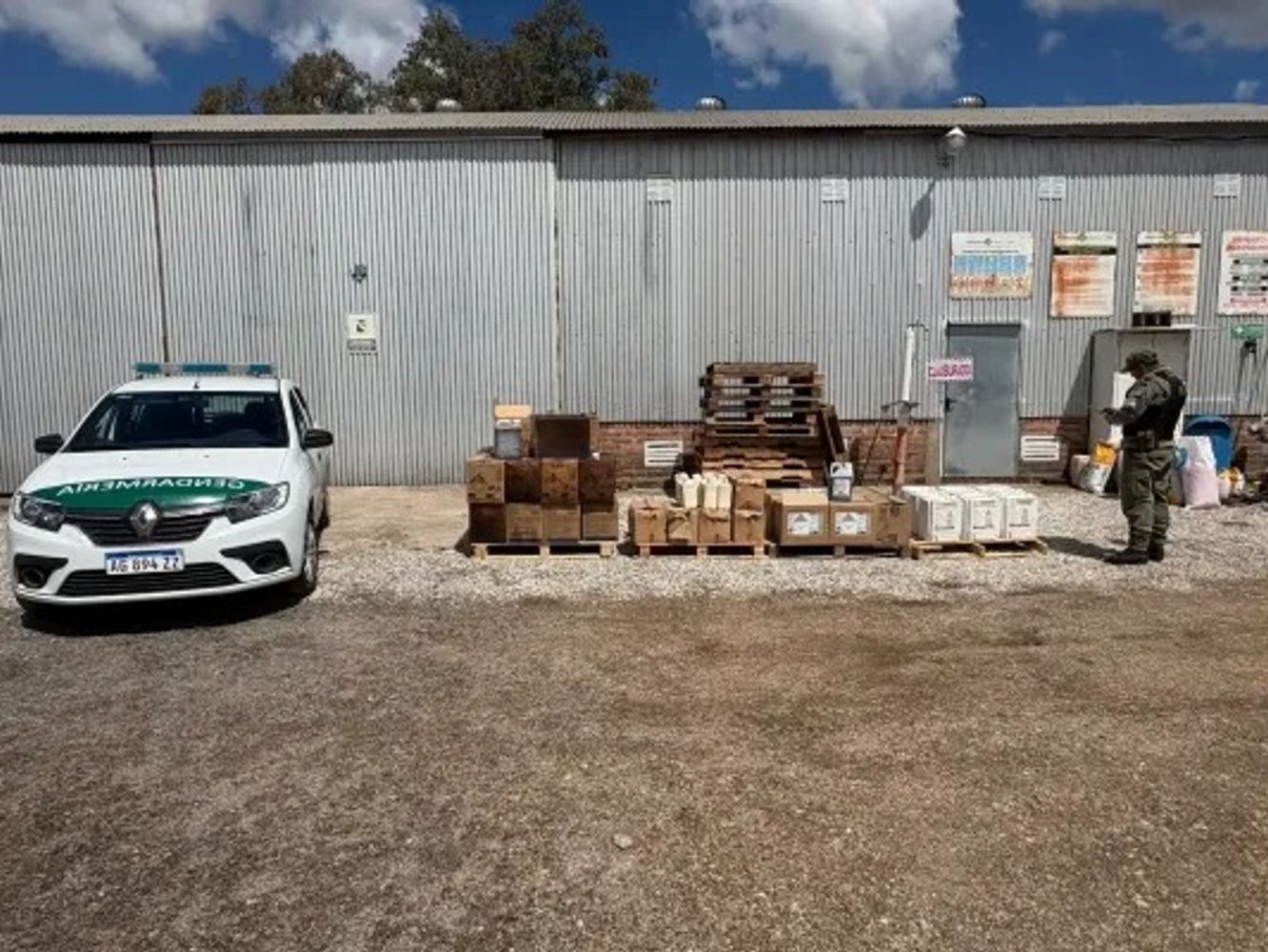 Allanaron sedes de las empresas Agrocampo y Grupo Ceiba.