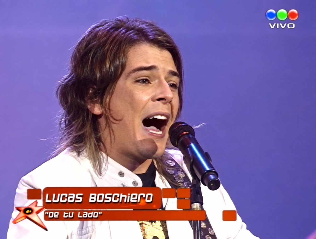 Lucas Boschiero, uno de los galanes de Operación Triunfo argentina