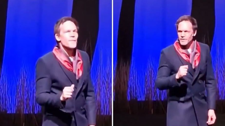 Juan Gil Navarro, furioso con el público por el uso de los teléfonos celulares en medio de su obra de teatro