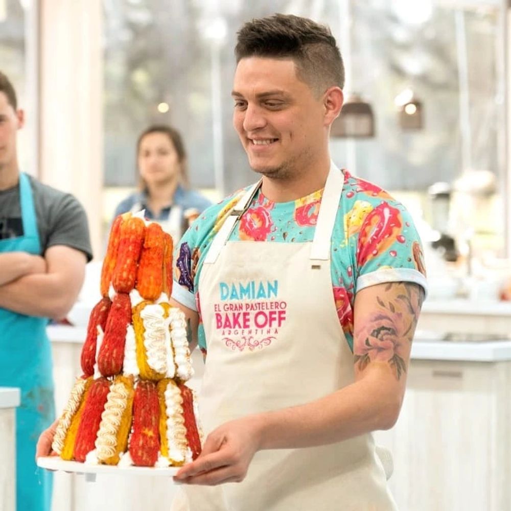 Damián Pier Basile, ganador de Bake Off