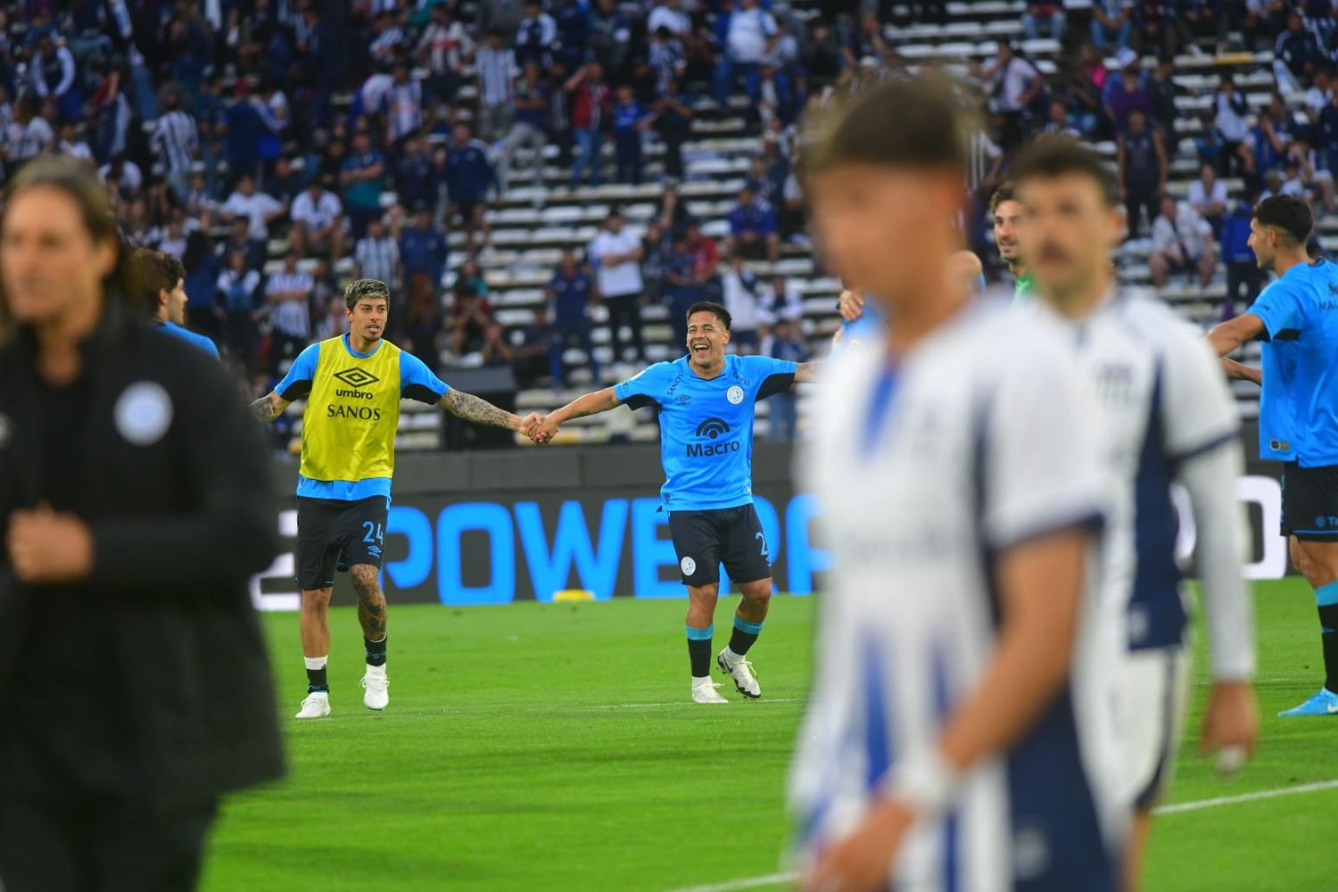 "Uvita" Fernández y su gesto para un jugador de Talleres. "Somos humanos".