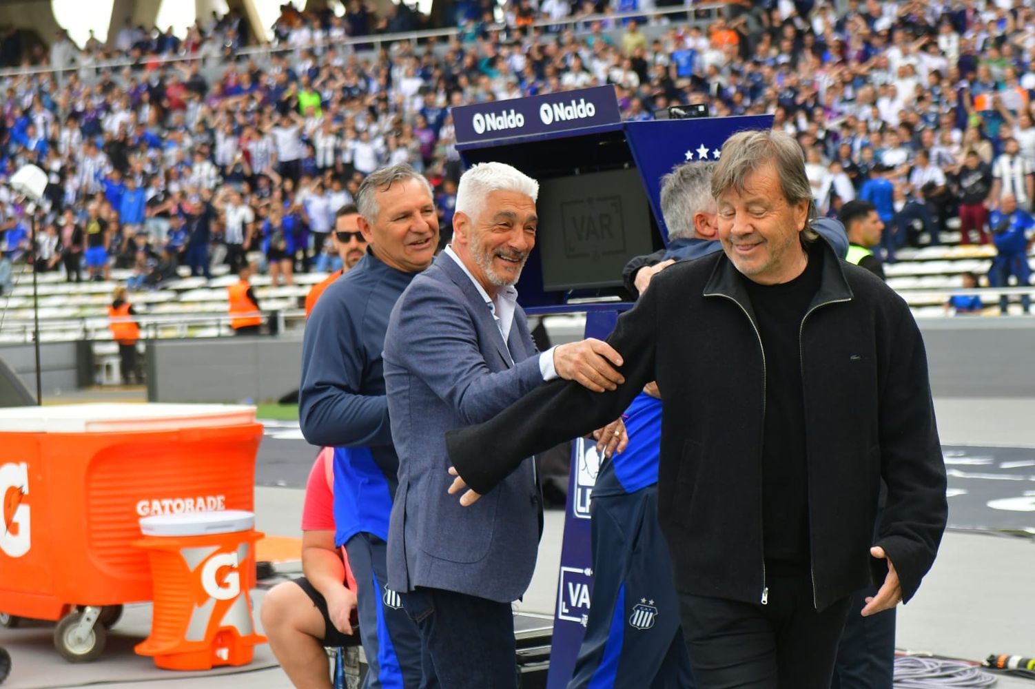 Ricardo Zielinski, técnico de Belgrano que volvió a ganarle el clásico a Talleres