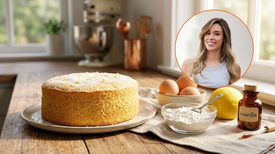 Marta Sanahuja, cocinera: "El bizcochuelo de limón más esponjoso no lleva harina, sino 3 huevos, maicena, vainilla, 1 limón y endulzante al gusto"