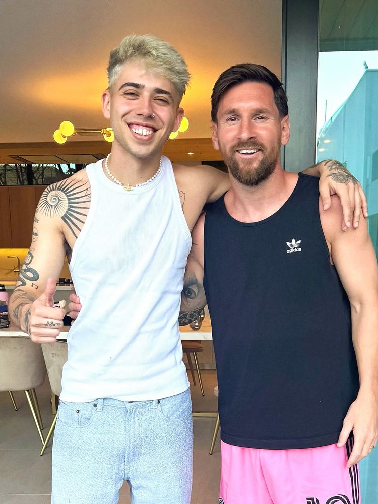 Luck Ra y Lionel Messi.