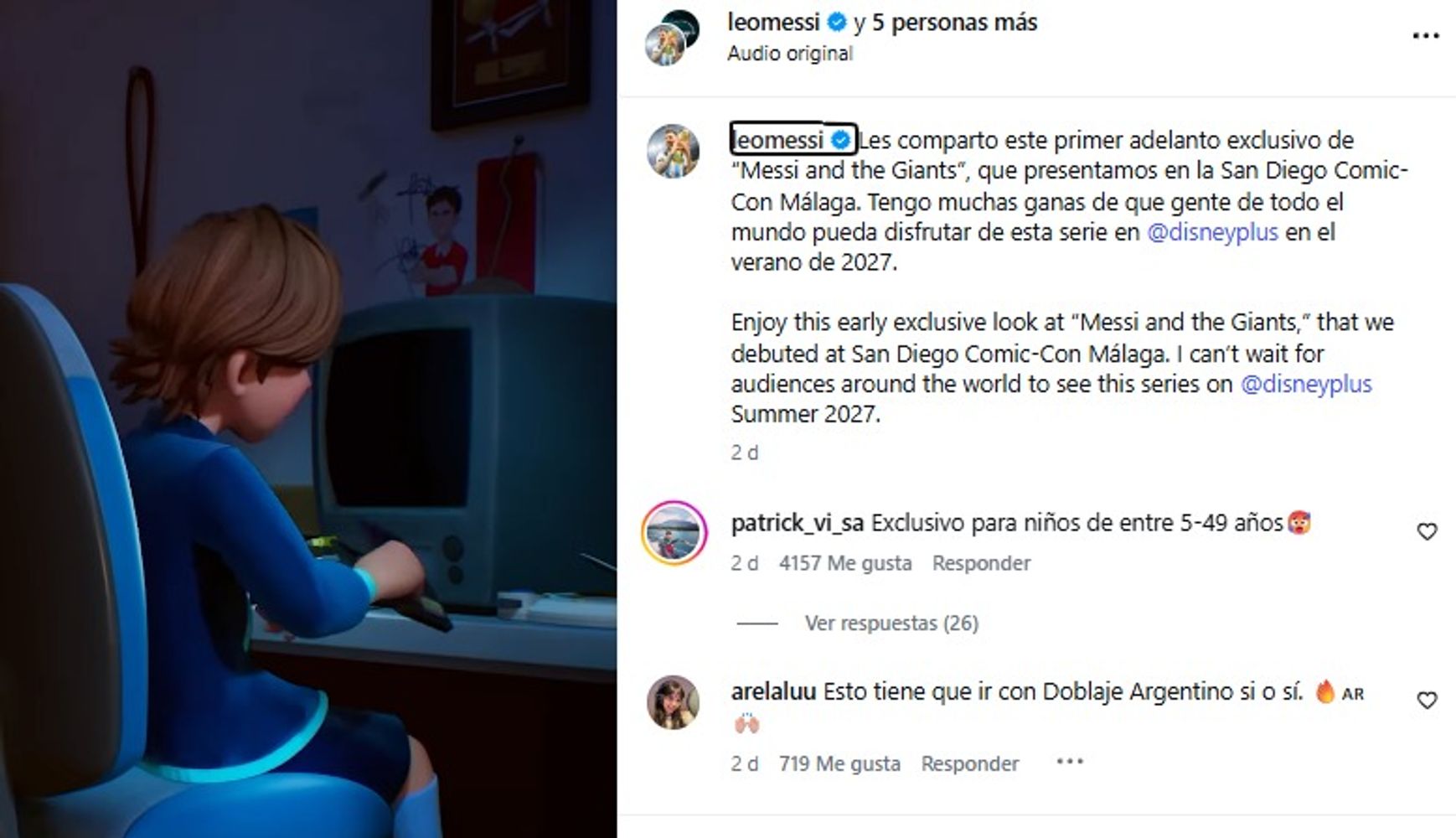 El inesperado anuncio de Lionel Messi.
