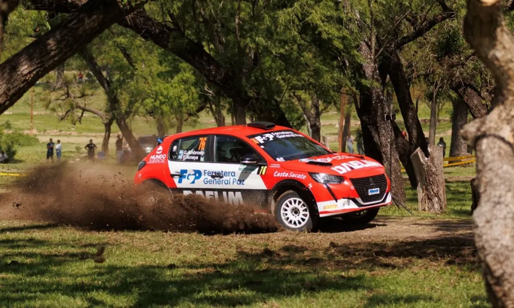 Guillermo Ambrosio y Franco Amaya Rally Argentino