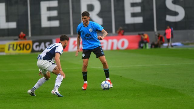 Volvió a ser titular en la victoria de Belgrano sobre Talleres. Y Adrián Spörle jugó pese a la parálisis facial que lo afectaba.