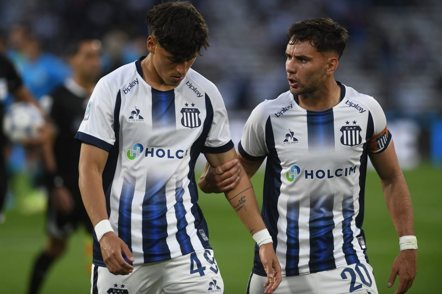 Valentín Dávila, y la chance de ser titular en Talleres.