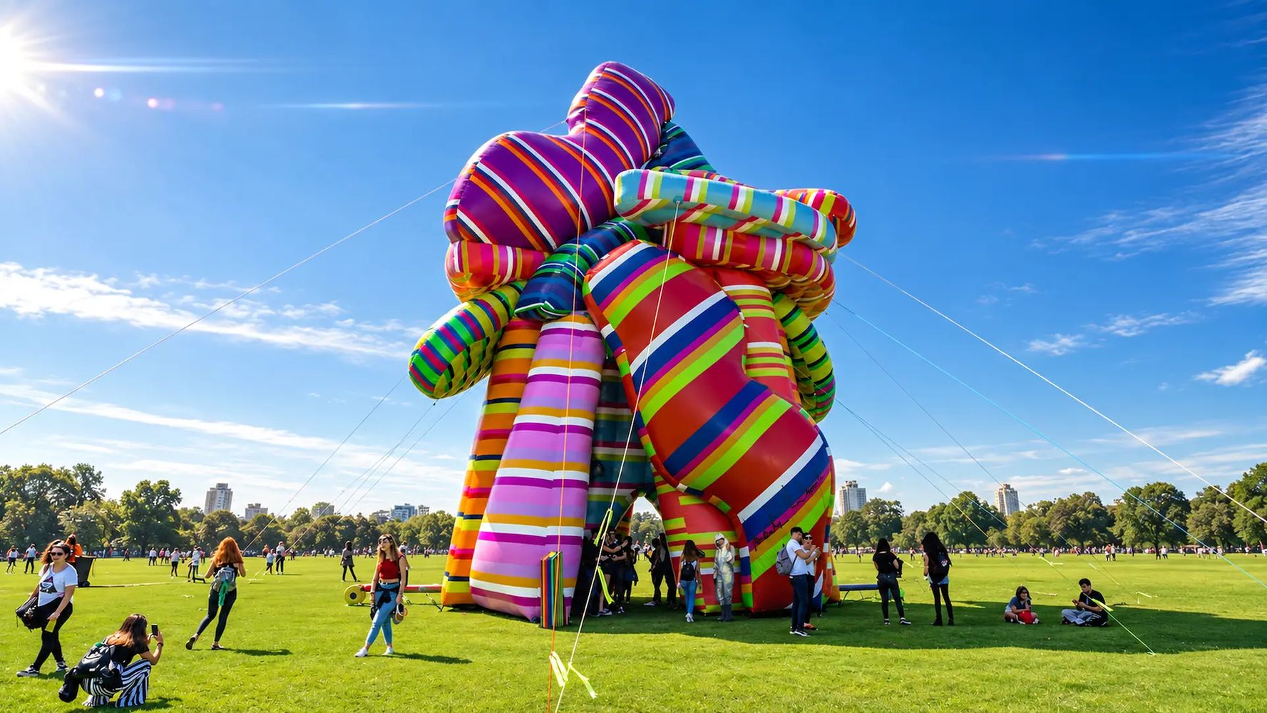 Escultura de los deseos, la obra de Marta Minujín que se puede visitar en Rosario