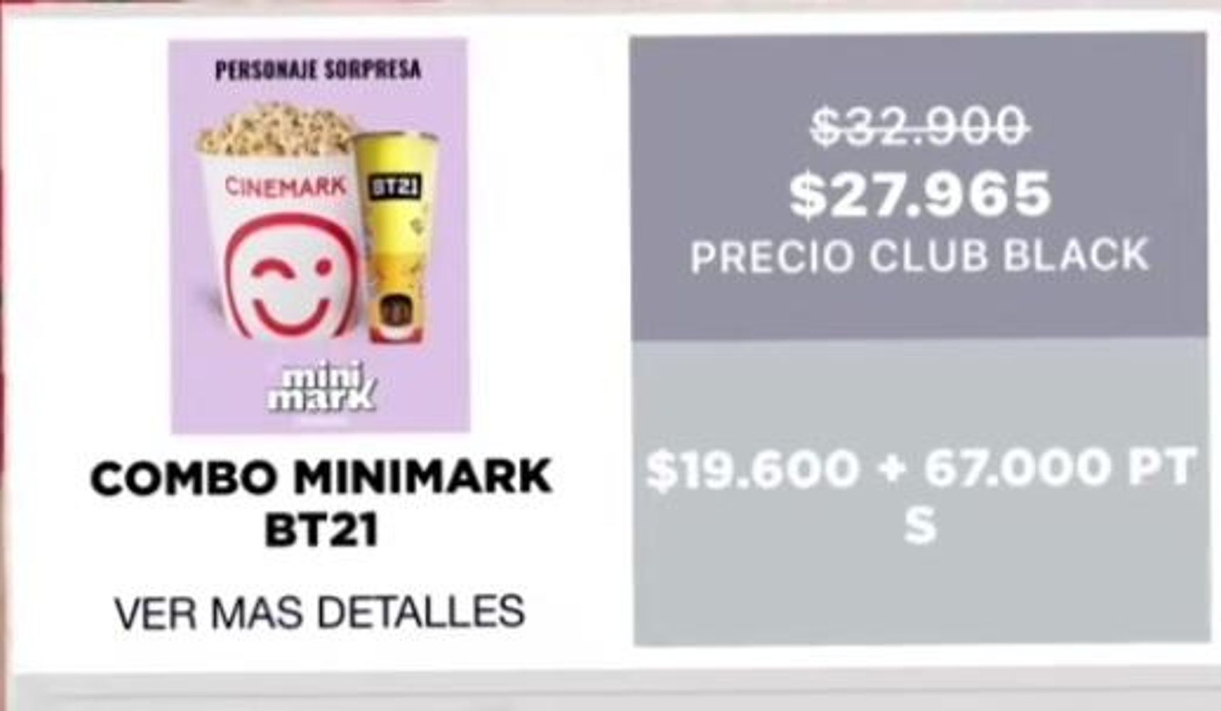 Combo Minimark BT21.