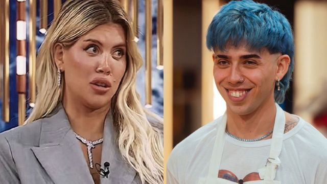 Wanda Nara y Luck Ra.