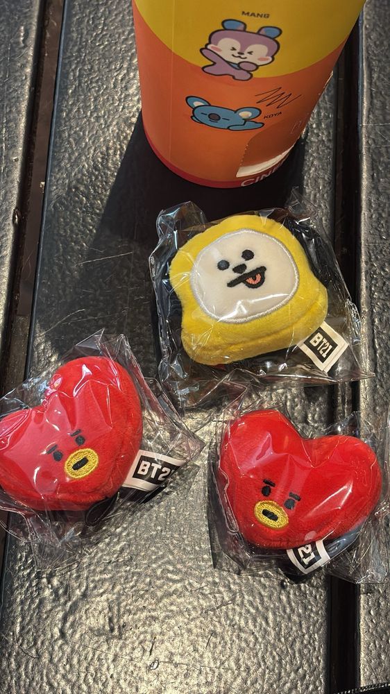 La colección reúne a Koya, RJ, Shooky, Mang, Chimmy, Tata y Cooky.