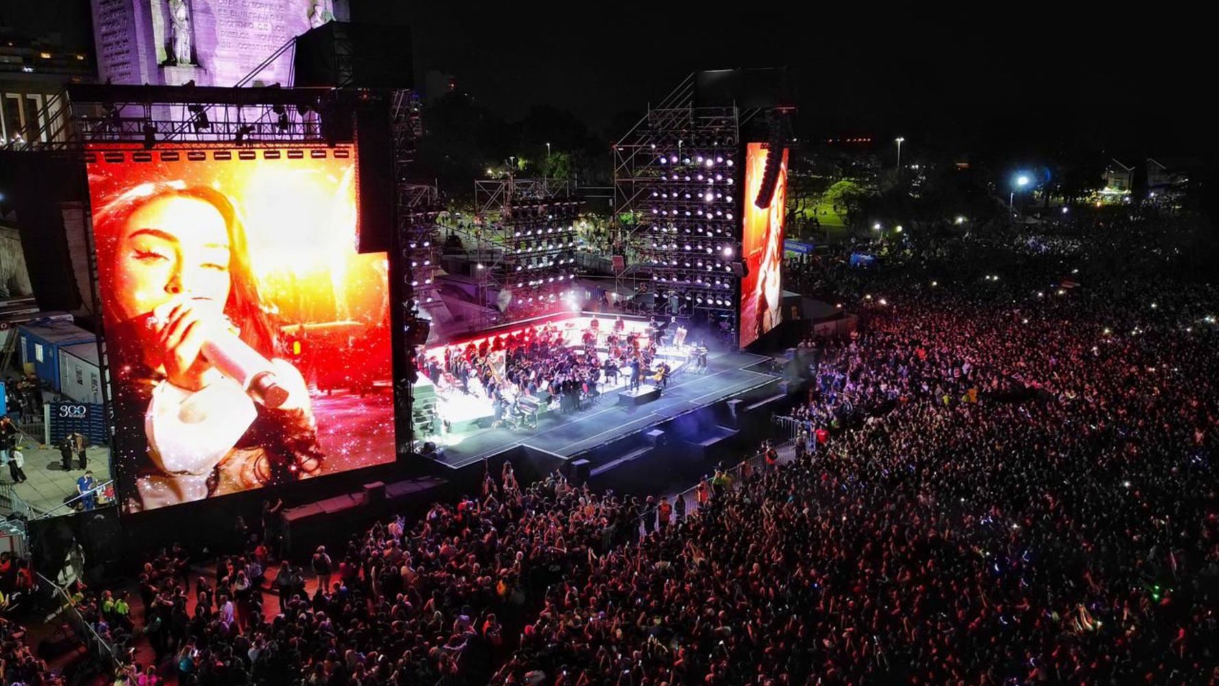 A un año del día en que Nicki Nicole reunió a 250 mil personas en Rosario