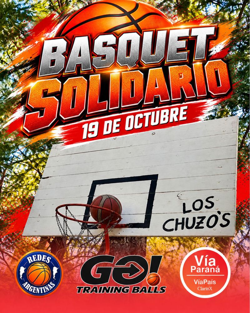 Vía Paraná impulsa una iniciativa para recuperar playones y acercar el básquet a más chicos.