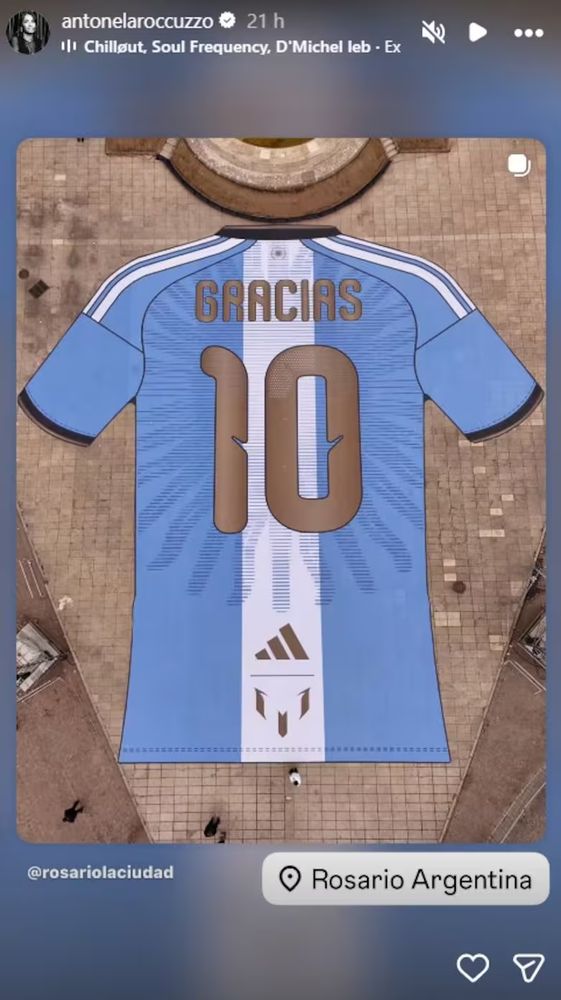 Antonela Roccuzzo se emocionó con la despedida de Messi
