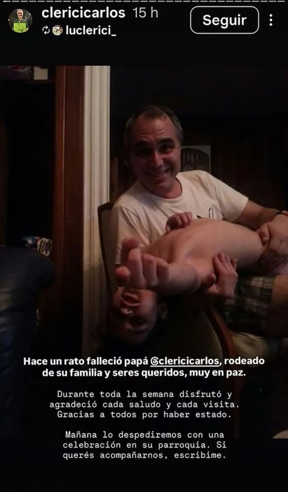 Luto en la locución argentina