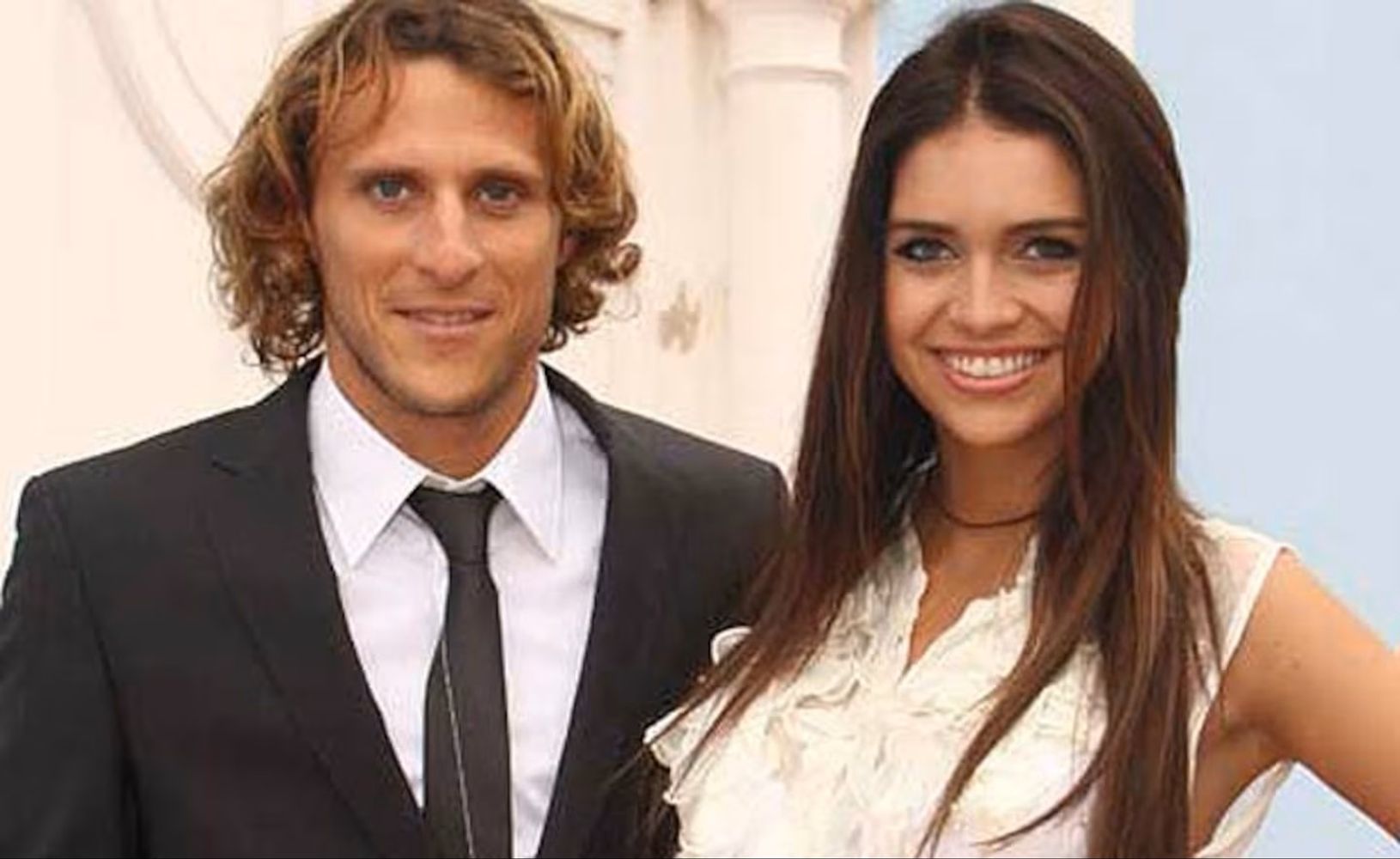 Diego Forlán y Zaira Nara