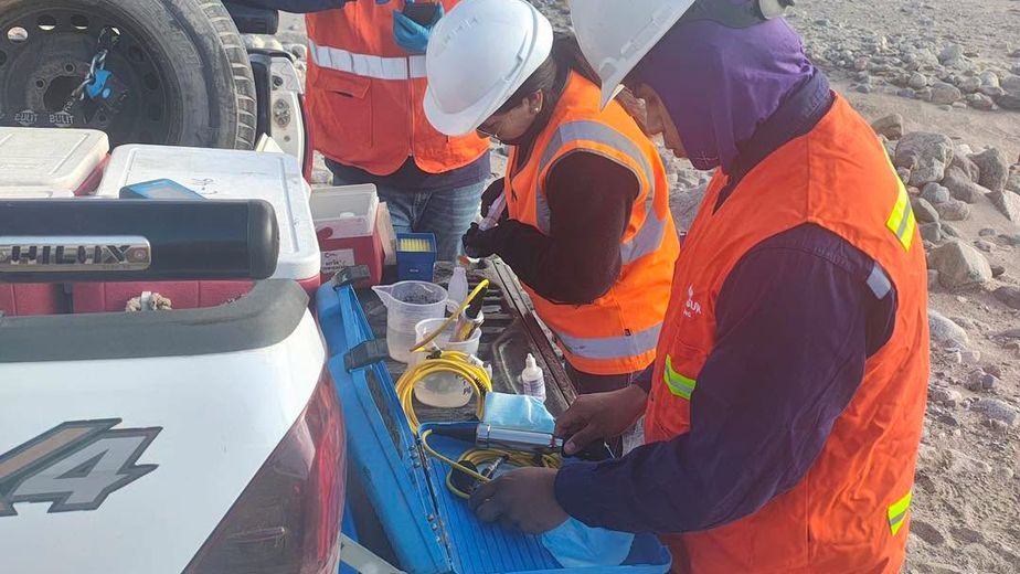 Estudiantes de Fiambalá participaron del monitoreo trimestral de los ríos Abaucán y Colorado