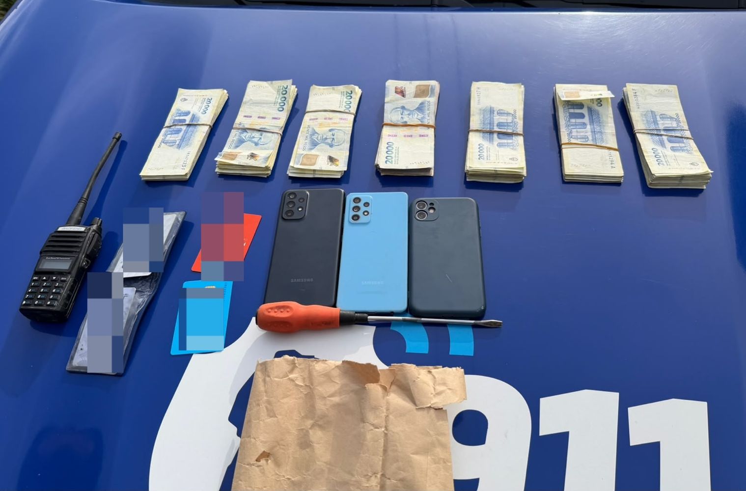Lo recuperado en Córdoba.