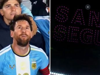 De la emoción a los silbidos: por qué la gente chifló el show de drones a Lionel Messi