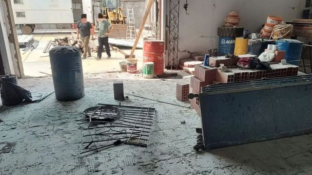 Explosión en una obra de Córdoba.