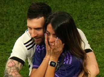 Antonela Roccuzzo mostró cómo vive las últimas horas de Messi en la Selección y un detalle la emocionó