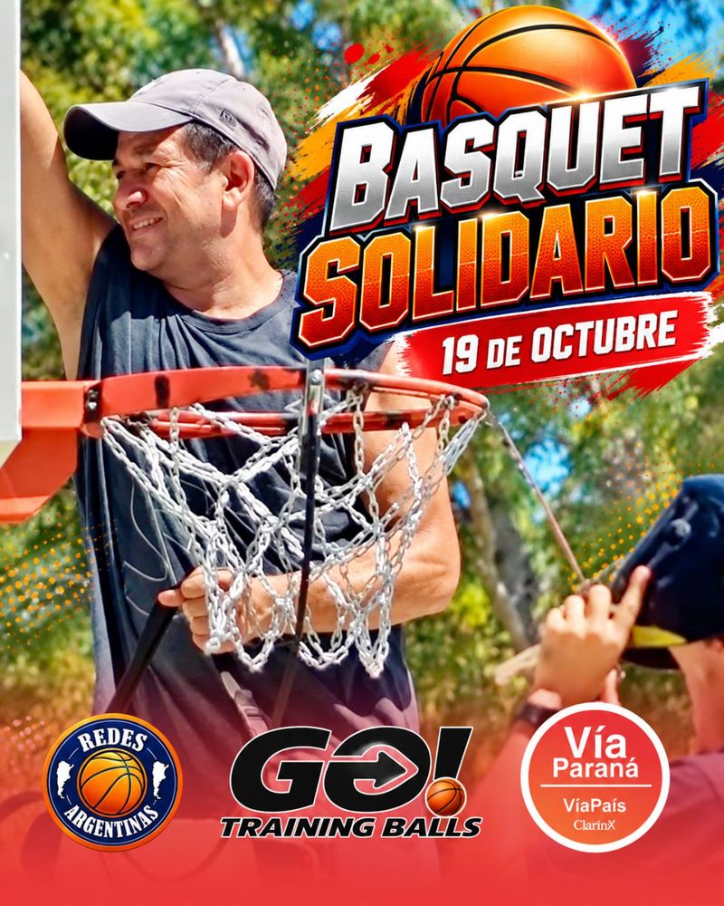Vía Paraná impulsa una iniciativa para recuperar playones y acercar el básquet a más chicos.