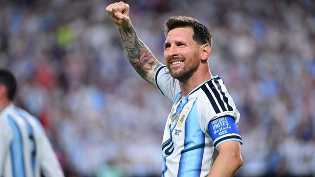 Lionel Messi recibió la visita de Cristóbal Soria, de El Chiringuito.