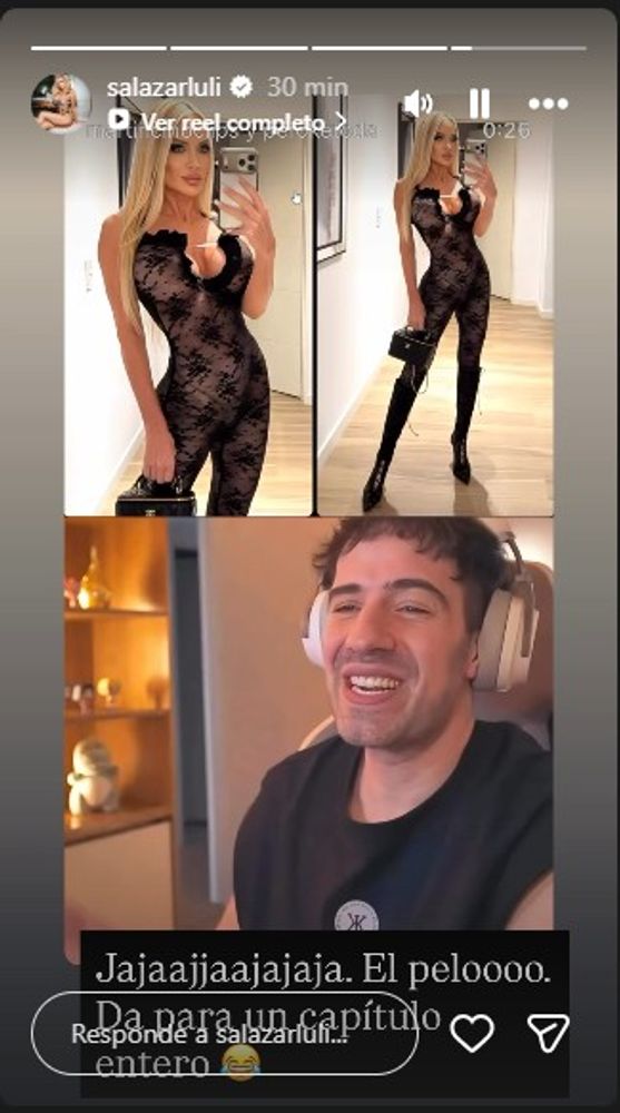 La burla de Martín Cirio a Luciana Salazar y la reacción de la modelo