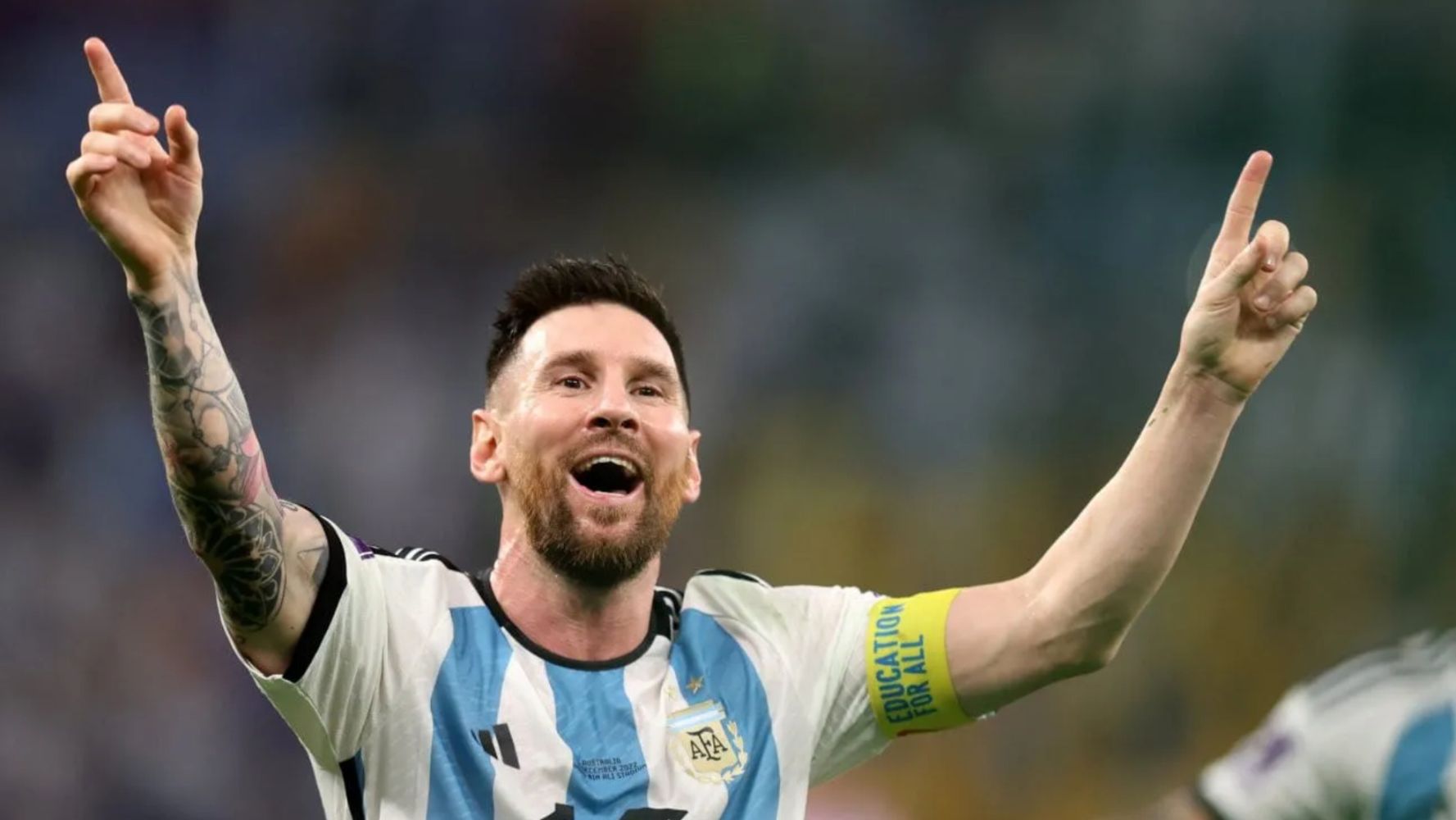 Messi eligió a un cantante de cumbia santafesina para su despedida de la Selección