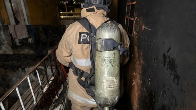 El incendio dejó daños materiales en la vivienda, sin víctimas.