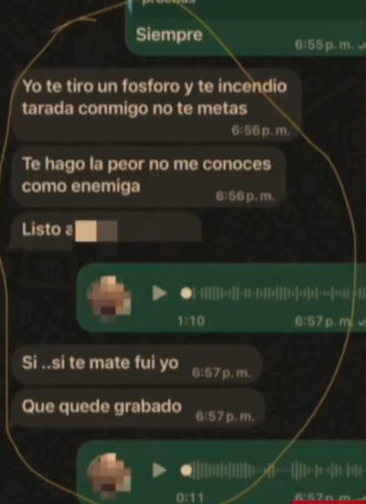 Los chats de la denunciante de Joaquín Levinton a Ayelen Paleo