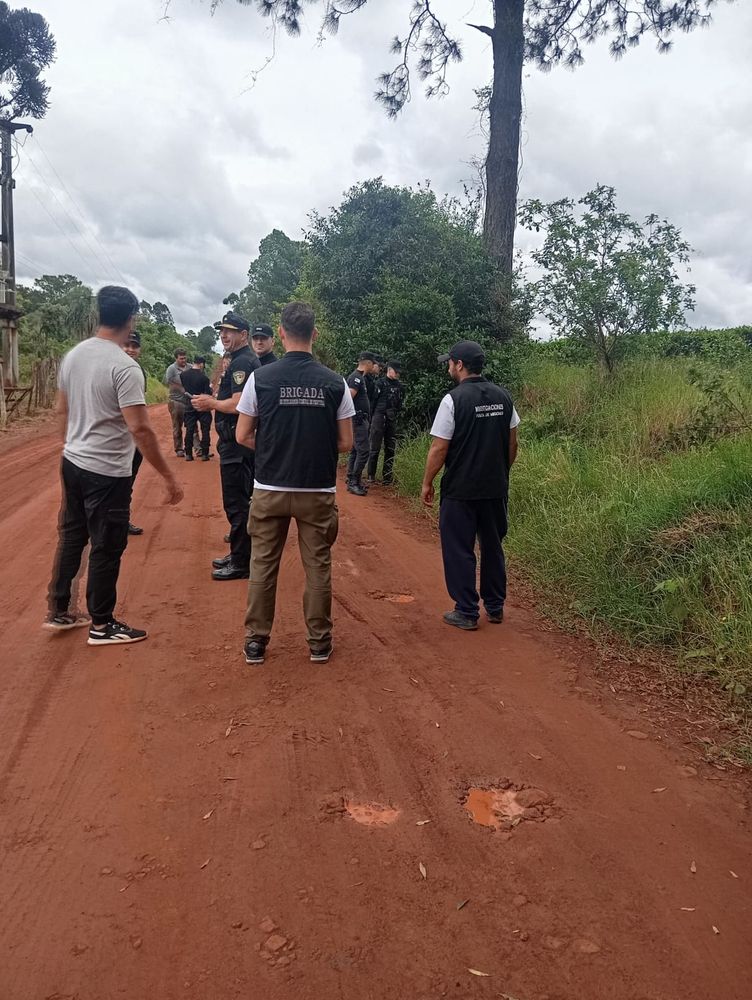 San Vicente: reconstruyeron el crimen con cámaras y detuvieron a cinco personas.